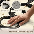 thumbnail image 6 of ODIKA 6'x9' Washable Area Rug Easy Care, Non-Shedding, Snake Gothic Moody Occult Nouveau Scrolls Coiled Serpent Border for Queen Size Bedroom Under Bed Master Suite, 6 of 7