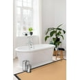 thumbnail image 4 of Athena Sisal & Black PU 1'10" x 2'10" Accent Rug, 4 of 6