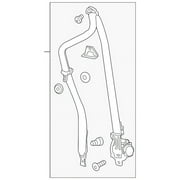 Genuine OE GM Belt & Retractor - 84452238 Fits select: 2019-2020 BUICK ENVISION