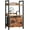 Rustic Brown, variant on 3 Tier Bookshelf with Drawer, Small Bookcase with Shelves, Short Wood and Metal Bookshelf Storage Organizer, Industrial Freestanding Shelf Units for Bedroom, Living Room, Dorm, Rustic Brown