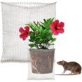 thumbnail image 5 of FYBTOF 4 Pcs Sac en Maille pour Racines, Garde en Acier Inoxydable Durable Protecteur de Plantes pour Baies Légumes Racines Farm-2201, 5 of 5