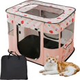 thumbnail image 4 of SUTENGDA Collapsible Dog Crate Portable Cat Cage Pet Delivery Room Suitable for Dogs/Cats/Rabbits/Pets ZBH Blule, 4 of 8