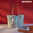 thumbnail image 2 of Bolso de mano Montana West Green de piel sintética para mujer, 2 of 6