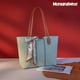 thumbnail image 2 of Bolso de mano Montana West Green de piel sintética para mujer, 2 of 6