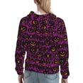 thumbnail image 2 of Hoodies for Women - pumpkins halloween print Comfrt Colour Drawstring Women'S Fashion Hoodies & Sweatshirts, Fall Outfits Clothes for Women 2024 Pullover with Kangaroo Pocket, 2 of 7