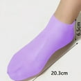 thumbnail image 4 of Hydrating Silicone Foot Socks – Crack-Proof Purple Moisture Treatment (8.27x3.74x2.36in, 1pc), 4 of 5