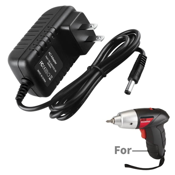K-MAINS AC Adapter Charger Compatible With Drillmaster 56544 4.8V Screwdriver JLH030700250U