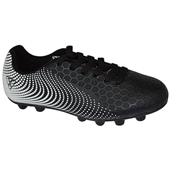 Zapatillas de fútbol Vizari Stealth FG unisex para adultos, color negro y blanco
