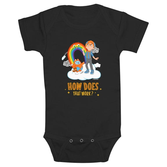 Infant's Blippi How Does That Work Bodysuit