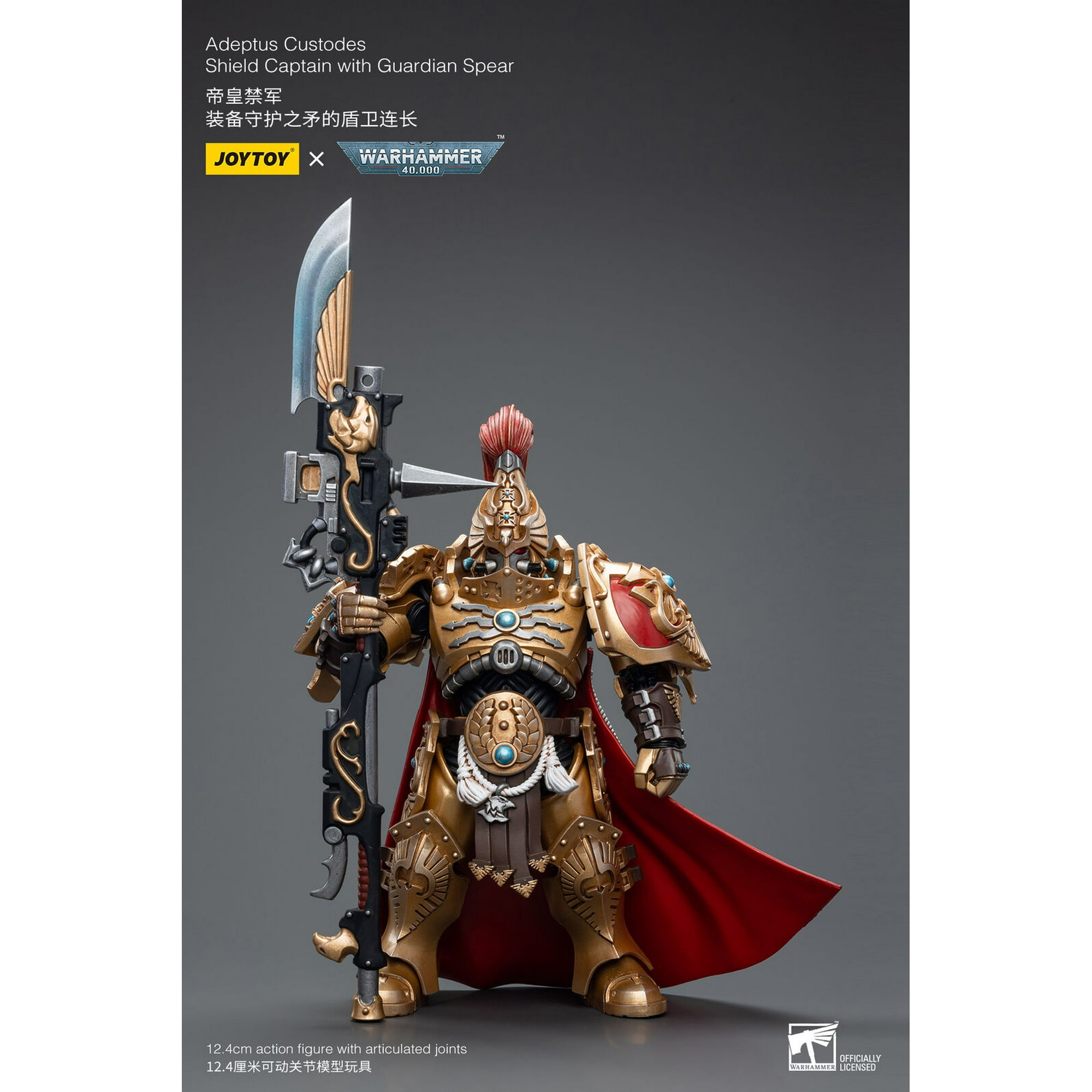 Adeptus Custodes Army, Bw, Games Workshop, Shield-captain In Allarus