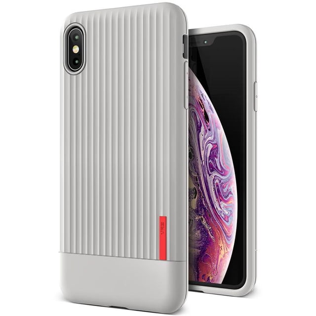 Funda Single fit para iPhone XS max Gray VRS Single fit