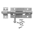 thumbnail image 1 of Shisuyan 4 Inches Sliding Lock Length Stainless Steel Door Latch Barrel Bolt Silver(Silver), 1 of 8