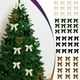 thumbnail image 1 of 12 Lazos de Terciopelo para Decorar El Árbol de Navidad | Terciopelo de Lujo | Decoración Festiva | Fácil de Colocar | Uso Versátil | Incluye 12 Lazos, 1 of 6