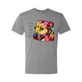 thumbnail image 2 of Wild Bobby Dean Russo A Dog Wags Its Tail With Its Heart Gratitude Pitbull Dog Lover Men Premium Tri Blend Tee, Premium Heather, Small, 2 of 5