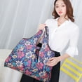 thumbnail image 1 of Reusable Foldable Shopping Bag Large Size Tote Bag with Handle, 1 of 7