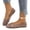 Gray, variant on Women's Slip On Flats Square Toe Fashion Casual Leather Chunky Low Heels Ballet Flats Wide Comfortable Walking Shoes Slip-On Loafers Dress Shoes Pink 8 Wide