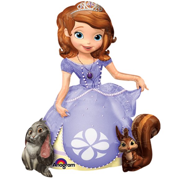 Disney Sofia Giant Foil Balloon Airwalker 48" Tall