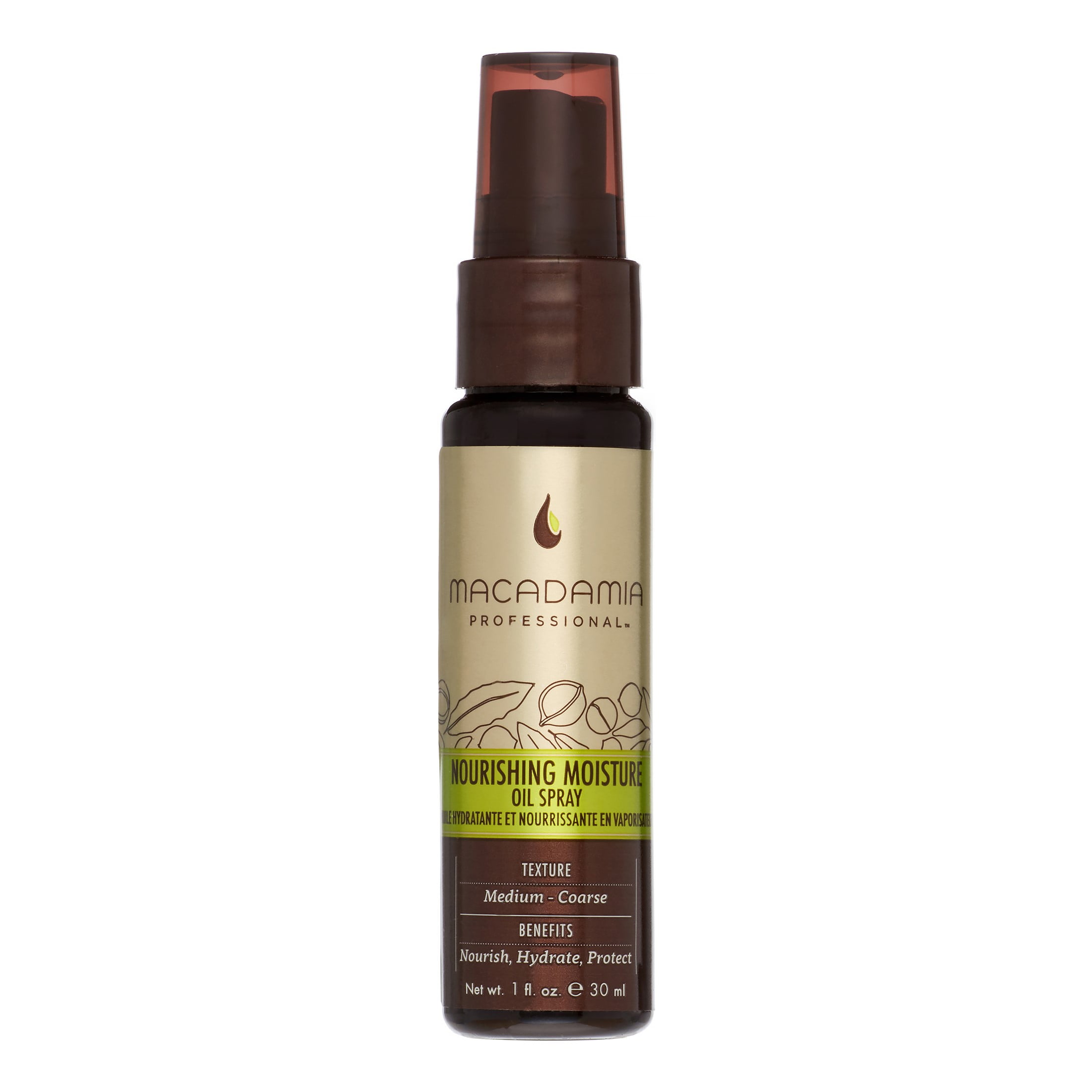 Macadamia Professional Nourishing Moisture Oil Hairspray, 1 Oz Oil