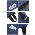 thumbnail image 4 of Student Solid Color Canvas Backpack Bag Fashion Travel College Style Backpack, 4 of 5