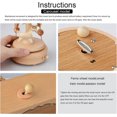 thumbnail image 3 of Angel Happy Birthday Wooden Music Boxes for Girls Smart Castle Toy Decoration Birthday Present for Lover Friends and Children Plays Happy Birthday Son, 3 of 4