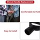 thumbnail image 2 of D Shaped Plastic Shovel Handle,Garden Grip Spade Handle Replacement 32mm Inner Diameter Plastic Spade Digging Raking Tools Red, 2 of 4