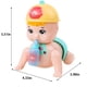 thumbnail image 3 of Muñeca de aprendizaje para gatear, juguete rompecabezas, educación temprana, para niños y niñas de 0 a 1 años, música ligera, muñeca para gatear con biberón, 3 of 7