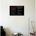 thumbnail image 3 of Inspirational Wall Art Core Values Quote Motivational Poster Inspiring Canvas Painting Prints Wall Pictures for Living Room Home Decor Framed Artwork [12''W x 18''H], 3 of 6