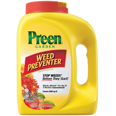 Preen Garden Weed Preventer - 5.625 lb. - Covers 900 sq. (Best Fertilizer For Weed Control)