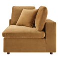 thumbnail image 5 of Accent Chair, Velvet, Brown, Modern Contemporary Urban Design, Living Lounge Room Hotel Lobby Hospitality, 5 of 7