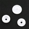 thumbnail image 1 of GOOHOCHY 100 Sets Buckle Plastic Button for Clothing Attachment in White for Beginners, 1 of 8