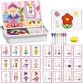 thumbnail image 3 of Magnetic Puzzle-Magnetic Face Toy, Travel Game with Double Side Design, Preschool Educational Learning Toy for Kids That Enhances Creativity and Learning with Portable Easy Storage, 3 of 10