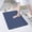 Dark Gray, variant on JMYHOAM Large Foam Bath Mat 3 Set Bathroom Rugs for 3 Pcs toilet Mats Universal Soft Comfortable Water Absorption Non Slip Thick Machine Washable Easier to Dry Bathroom Accessories Floor Mats