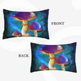 thumbnail image 4 of Balery Magic Mushrooms ,Fireflies Bedding Queen Pillow Cases - Envelope Closure - Soft Brushed Microfiber Fabric - Shrinkage and Fade Resistant Pillow Cases-16"x24", 4 of 9