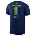 thumbnail image 3 of Men's Navy Minnesota Timberwolves #1 Dad Jersey T-Shirt, 3 of 3