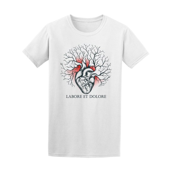 Human Heart With Tree Branches Tee Men's -Image by Shutterstock