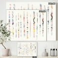 thumbnail image 3 of Designart 'MultiColor Geometric Bars' Modern Transitional gallery-wrapped Canvas, 3 of 3