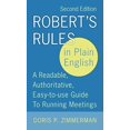 thumbnail image 1 of Roberts Rules In Plain English By Zimmerman, Doris P., 1 of 1
