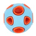 thumbnail image 1 of Pelota de juguete para perros Bling Bling de goma duradera interactiva dispensadora de alimentos azul, 1 of 12