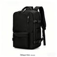 thumbnail image 7 of TRANSLINK Backpack with USB Charging Port, Water Resistant Work Business Laptop Backpack, Airline Approved Carry On Bag for Man and Women, Black, 7 of 7