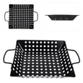 thumbnail image 2 of MasteelfCA 1pc Kitchen Non-stick Barbecue Hole Plate BBQ Cookware Home Barbecue Grill Tool, 2 of 8