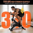 thumbnail image 2 of SEKAM Stationary Exercise Bike for Home, Indoor Cycling Bike with Adjustable Resistance, LCD Monitor, Tablet Holder, 2 of 7