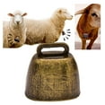 thumbnail image 2 of Small Copper Cow Bells Loud Sound for Animal Decoration and Identification, 2 of 2