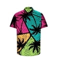 thumbnail image 5 of Birdeem Chemise Homme Imprimée 3D Hawaïenne à Manches Courtes Col à Revers Mode Décontractée Plage, 5 of 5