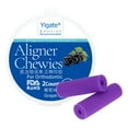 thumbnail image 1 of Yigate 2Pcs/box Aligner Chewies Invisible Retainer Seater Orthodontic Silicone Stick, 1 of 7