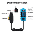 thumbnail image 4 of CNBJ-611 Automotive Fuse Current Tester Car Leakage Analyzer Fault Tester Automotive Fuse Current Testing Tool, 4 of 8
