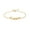 Gold Cancer, variant on Unisex Stainless Steel Dainty Elegant 12 Constellations Zodiac Sign Amulet Lucky Bracelet in English Letter Adjustable Chain Gold Libra