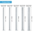 thumbnail image 2 of Unique Bargains 5Pack Spring Tube Bender Set for Copper Tubing O.D. 1/4'', 3/8'', 1/2'',5/8'', 2 of 7