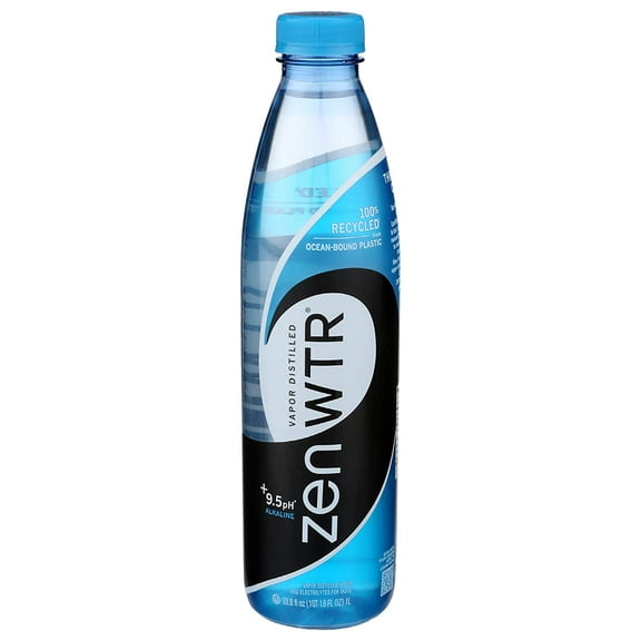 ZenWTR Alkaline 9.5pH Water 33.8 oz. (Pack of 12)