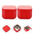 thumbnail image 3 of 2pcs Tinplate Square Containers Small Candle Can Candle Jar Candle Tins, 3 of 9