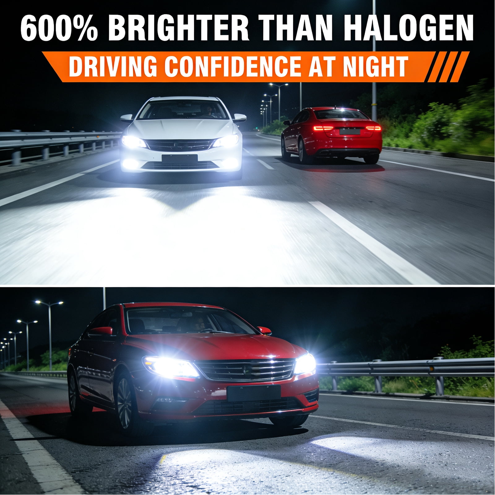For Toyota RAV4 2016-2018 Combo 9012+H11 LED Headlight Kit Bulbs High Low Beam Fog Light Super Bright Cool White